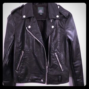 Wild fable faux leather jacket